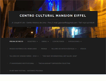 Tablet Screenshot of mansioneiffel.com